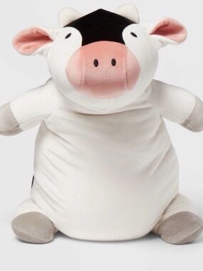 Pillowfort weighted plush Cow sensory pillow NwT